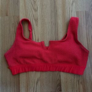 Victoria Sport Red Sports Bra large